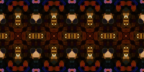 Seamless banner pattern. The texture is repeated