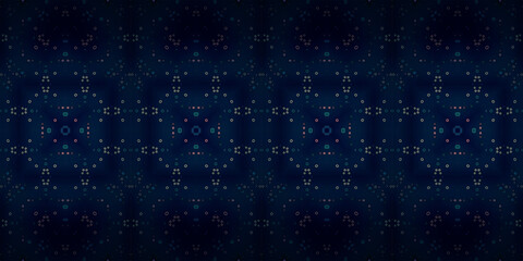 Seamless banner pattern. The texture is repeated