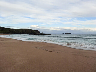 Sandwood Bay beach, North coast 500