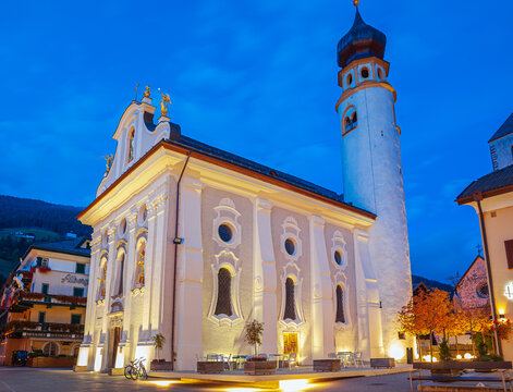 Innichen town in South Tirol