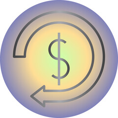 Dollar icon Design