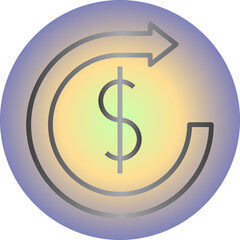 Dollar icon Design