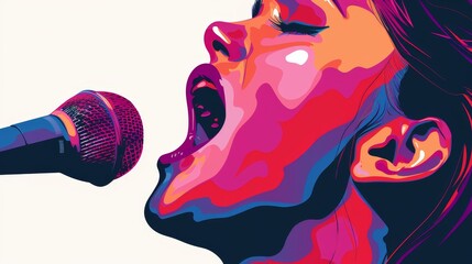 A singer whose emotive voice captivates and resonates with powerful range.