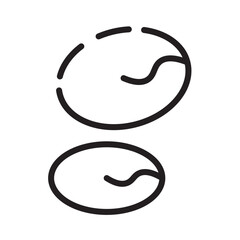 Bean Coffee Food Line Icon