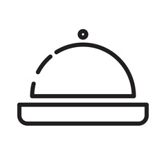 Dinner Dish Meal Line Icon