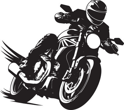 recommend clip art: silhouette of motorcycle rider 