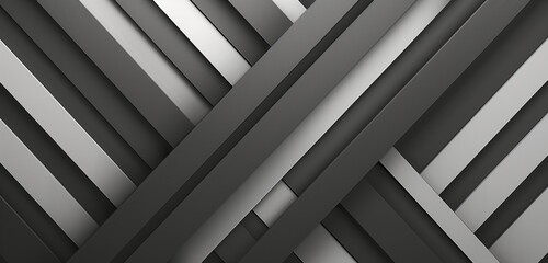Abstract background, harmony of monochrome, featuring geometric stripes