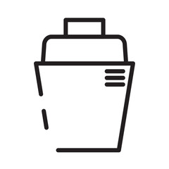 Hot Kitchen Restaurant Line Icon