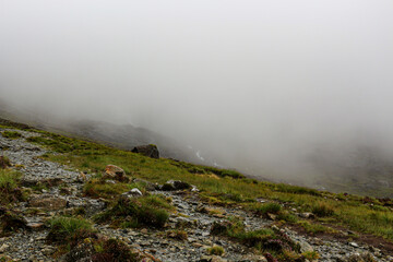 trail up Sgurr Alasdair, Isle of Skye