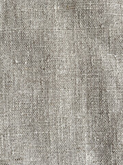 natural rough linen fabric background