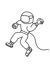 Obraz premium Astronaut