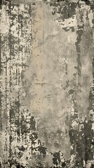 Brown and dirty wall with scattered lines and dots. Urban decay concept