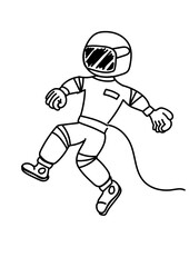 Fototapeta premium Astronaut