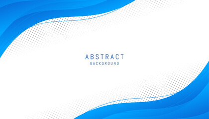 Abstract blue modern background.