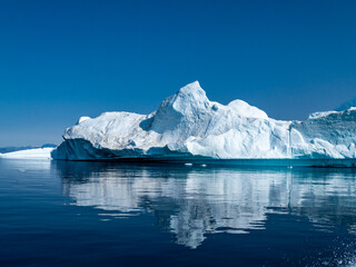 Iceberg in the Sermilik Fjord, East Greenland