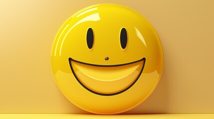 Fototapeta premium happy smiley face