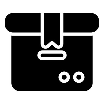 recommend clip art: Cardboard Icon in Line Style