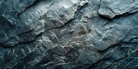Abstract Textured Stone Background with Slate Rock Layers and Natural Patterns