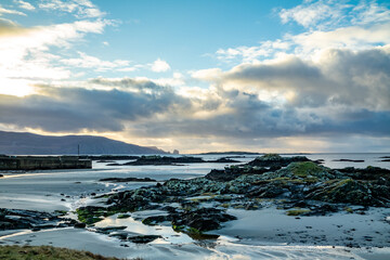 The coastline at Rossbeg in County Donegal during winter - Ireland