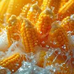 Photo of a fresh corn
