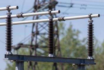 High Voltage Transmission Substation Components: Insulators and Electrical Equipment for Efficient...