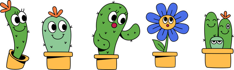 Cute Plant Character Illustration