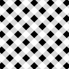 Tileable seamless gingham plaid pattern