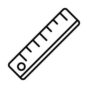 recommend clip art: Ruler line icon