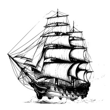 recommend clip art: ship on the sea