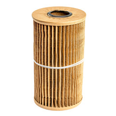 Sustainable Water Filter Cartridge Eco Conscious Die Cut PNG Style Isolated on White and Transparent Background