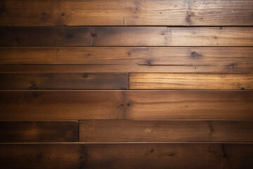 Close-up image of dark brown horizontal wooden planks with natural patterns and textures