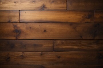 Horizontal wooden planks display a variety of brown tones and natural wood grain patterns