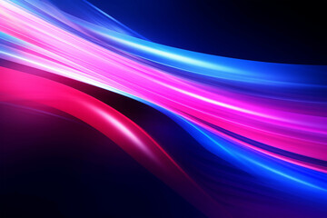 Naklejka premium Abstract background with smooth light trails