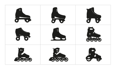 Skate Vector Icons