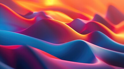 3d rendering of abstract background with wavy surface in orange and blue colors,Abstract background design: abstract fractal background a computer-generated texture,Nice Fractal Design

