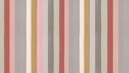 abstract seamless pattern with flat vertical straight stripes in pastel pink coral yellow beige light gray orange colors repeating pattern for background graphic design print paper