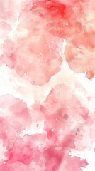 abstract watercolor background with pastel pink spots