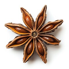 Photo of Star Anise, Isolate on white background