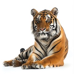 Photo of Tiger, Isolate on white background