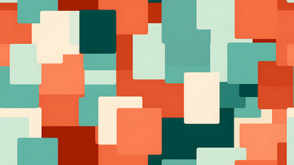 flat pattern of abstract blocks pattern geometric shapes design poster background