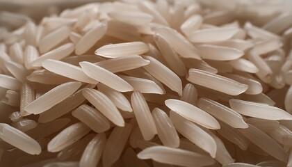 parboiled raw rice texture background dry long rice