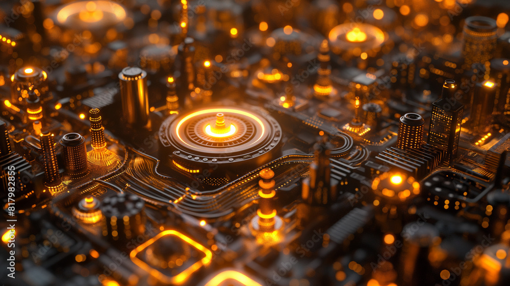 Poster machine learning process, artificial intelligence, machine learning and deep data mining. modern com