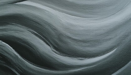 abstract watercolor paint background dark gray gradient color with fluid curve lines texture