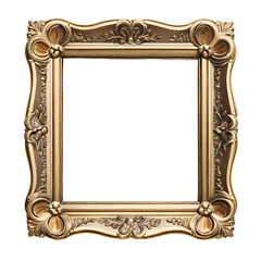 Frame isolated on transparent background