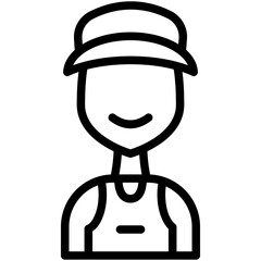 technician line icon