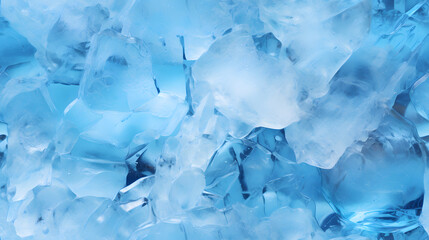 Obraz premium frozen water texture design vector pattern geometric shapes design poster background