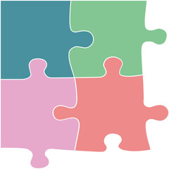 Fototapeta premium puzzle pieces