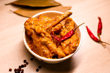 Shahi Chicken Korma with Indian spices