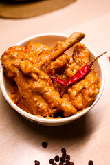 Shahi Chicken Korma with Indian spices