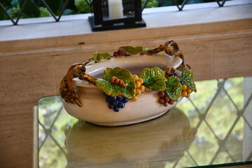 Vaso artistico prodotto nella provincia di Benevento .